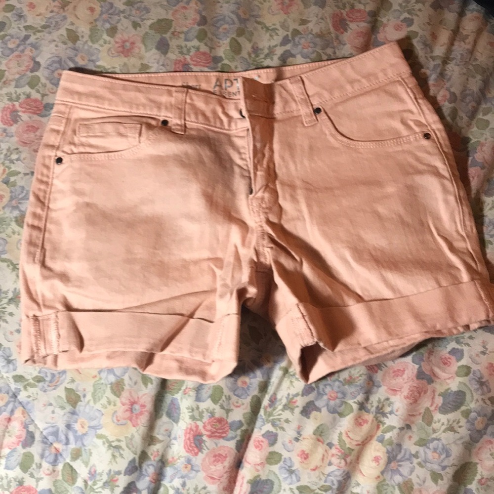 Apt. 9 pink shorts. Like new